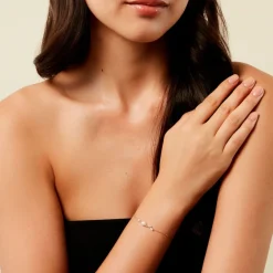 Bracelet Elysia Or Jaune Perle De Culture Oxyde De Zirconium-Histoire d'Or Best