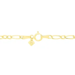 Bracelet Esma Maille Alternee 1/3 Or Jaune-Histoire d'Or Hot