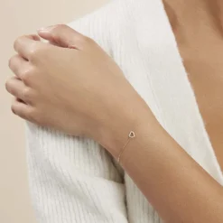 Bracelet Eufemia Or Jaune Oxyde De Zirconium-Histoire d'Or Outlet