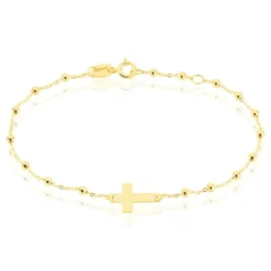 Histoire d'Or Bracelet Evelina Maille Boule Or Jaune