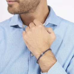 Histoire d'Or Bracelet Fabrice Acier Blanc