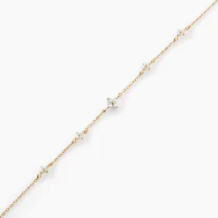 Bracelet Falling Star Or Jaune Oxyde De Zirconium-Histoire d'Or Hot