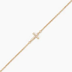 Histoire d'Or Bracelet Fatos Plaqué Or Jaune Oxyde De Zirconium