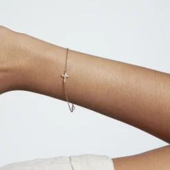 Histoire d'Or Bracelet Fatos Plaqué Or Jaune Oxyde De Zirconium