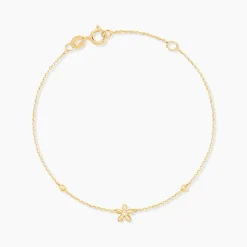 Bracelet Fenton Or Jaune Oxyde De Zirconium-Histoire d'Or Clearance