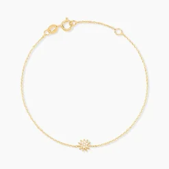 Bracelet Fenton Or Jaune Oxyde De Zirconium-Histoire d'Or New