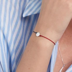 Histoire d'Or Bracelet French Twist Argent Blanc