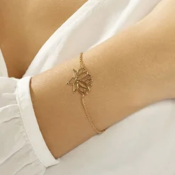 Histoire d'Or Bracelet Fuji Plaqué Or Jaune