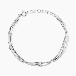 Histoire d'Or Bracelet Giorgia Argent Blanc