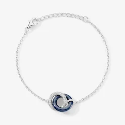 Bracelet Grizzel Argent Blanc Oxyde De Zirconium-Histoire d'Or Sale