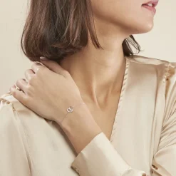 Bracelet Guilia Argent Blanc Oxyde De Zirconium-Histoire d'Or