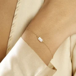 Bracelet Hallie Or Jaune Nacre-Histoire d'Or Clearance