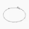 Histoire d'Or Bracelet Hayda Argent Blanc