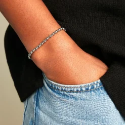 Histoire d'Or Bracelet Henrik Acier Blanc