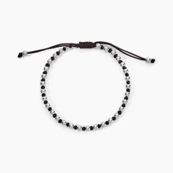 Histoire d'Or Bracelet Henrik Acier Blanc