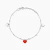 Bracelet Hinde Argent Blanc-Histoire d'Or Discount