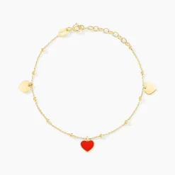 Histoire d'Or Bracelet Hinde Argent Jaune