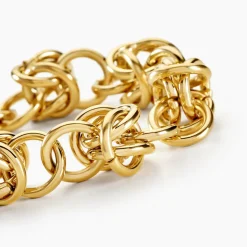 Histoire d'Or Bracelet Huda Acier Jaune