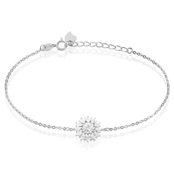Histoire d'Or Bracelet Hyelana Argent Blanc Oxyde De Zirconium