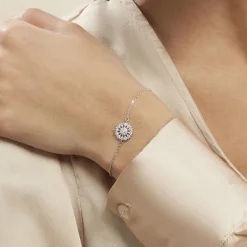 Histoire d'Or Bracelet Hyelana Argent Blanc Oxyde De Zirconium