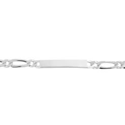 Histoire d'Or Bracelet Identité Anilo Argent Blanc