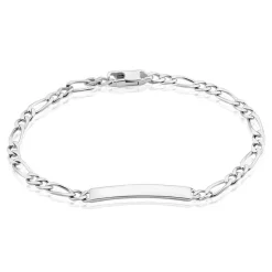 Histoire d'Or Bracelet Identité Argent Blanc Vila