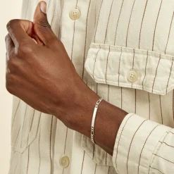 Histoire d'Or Bracelet Identité Argent Blanc Vila