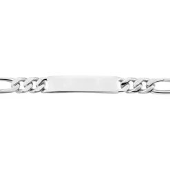 Histoire d'Or Bracelet Identité Argent Blanc Vivian