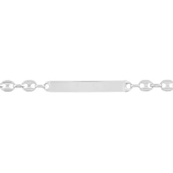 Histoire d'Or Bracelet Identité Carrus Argent Blanc