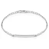 Histoire d'Or Bracelet Identité Casper Argent Blanc