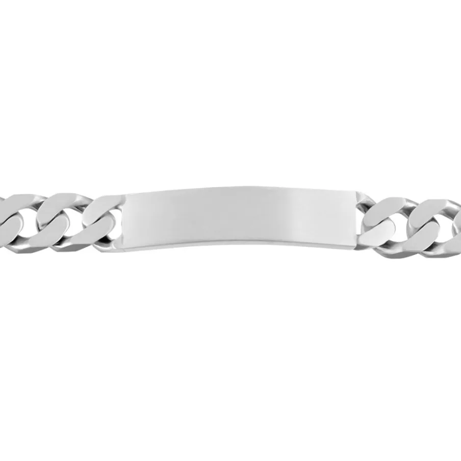 Histoire d'Or Bracelet Identité Casper Argent Gris