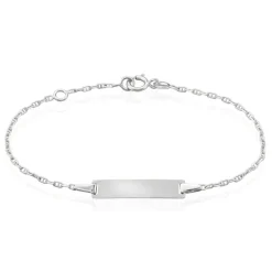 Histoire d'Or Bracelet Identité Esta Maille Forçat