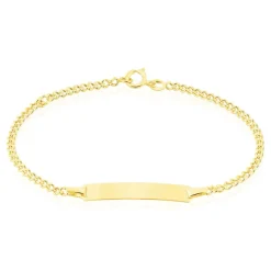 Bracelet Identité Etheline Maille Gourmette-Histoire d'Or