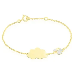 Bracelet Identité Gaspardine Maille Forçat Or Jaune-Histoire d'Or Clearance