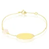 Bracelet Identité Gaspardine Maille Forçat Or Jaune-Histoire d'Or