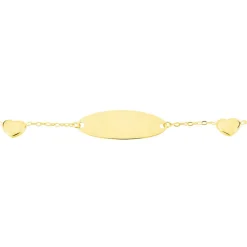 Bracelet Identité Gaspardine Maille Forçat Or Jaune-Histoire d'Or