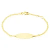 Histoire d'Or Bracelet Identite Bebe Or Jaune Ericka