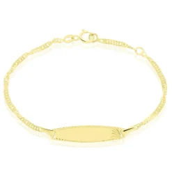 Bracelet Identite Bebe Or Jaune Eowyn-Histoire d'Or New