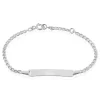 Histoire d'Or Bracelet Identite Bebe Or Blanc Faniela