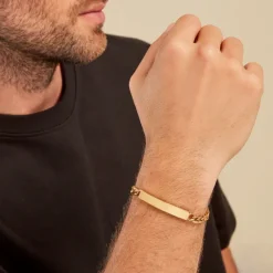 Bracelet Identitée Jimmy-Histoire d'Or