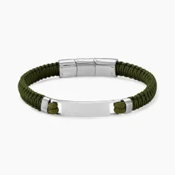 JOURDAN Bracelet Identitée Dikeledi Acier Argenté