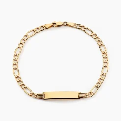 Histoire d'Or Bracelet Identitée Walt Or Jaune