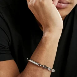 Bracelet Identitée Zion Acier Blanc-Histoire d'Or Sale