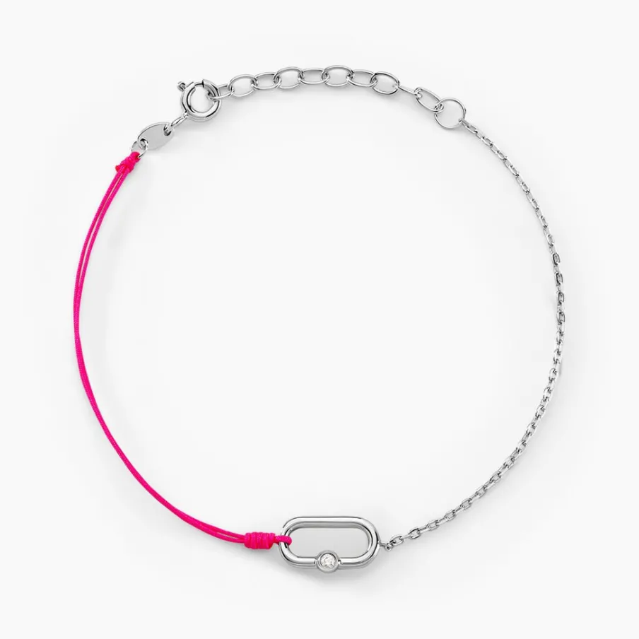 Histoire d'Or Bracelet Infini Pop De Zirconium
