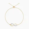 Bracelet Infino Or Jaune Diamant-Histoire d'Or Online