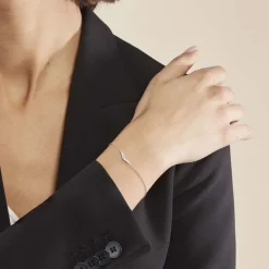 Bracelet Irina Argent Blanc Oxyde De Zirconium-Histoire d'Or Hot