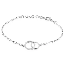 Bracelet Isabel Argent Blanc Oxyde De Zirconium-Histoire d'Or Hot