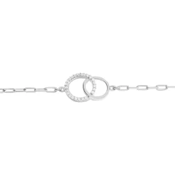 Bracelet Isabel Argent Blanc Oxyde De Zirconium-Histoire d'Or Hot