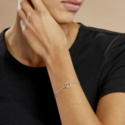 Bracelet Isabel Argent Blanc Oxyde De Zirconium-Histoire d'Or Hot