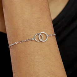 Bracelet Isabel Argent Blanc Oxyde De Zirconium-Histoire d'Or Hot